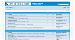 Desktop Screenshot of forum.spilledilla.com